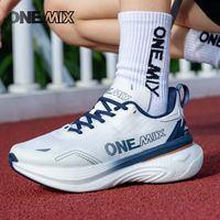 ONEMIX 2025 New jogging Running Shoes Women and Men light Sneakers Road Shoes Wear-resistant Fashion Sports Shoes fitness
