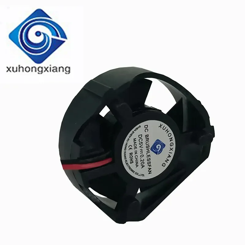 DC3010 Round Frame Cooling Fan with Boss for 12V 24V Server Cooling Hydraulic Bearing