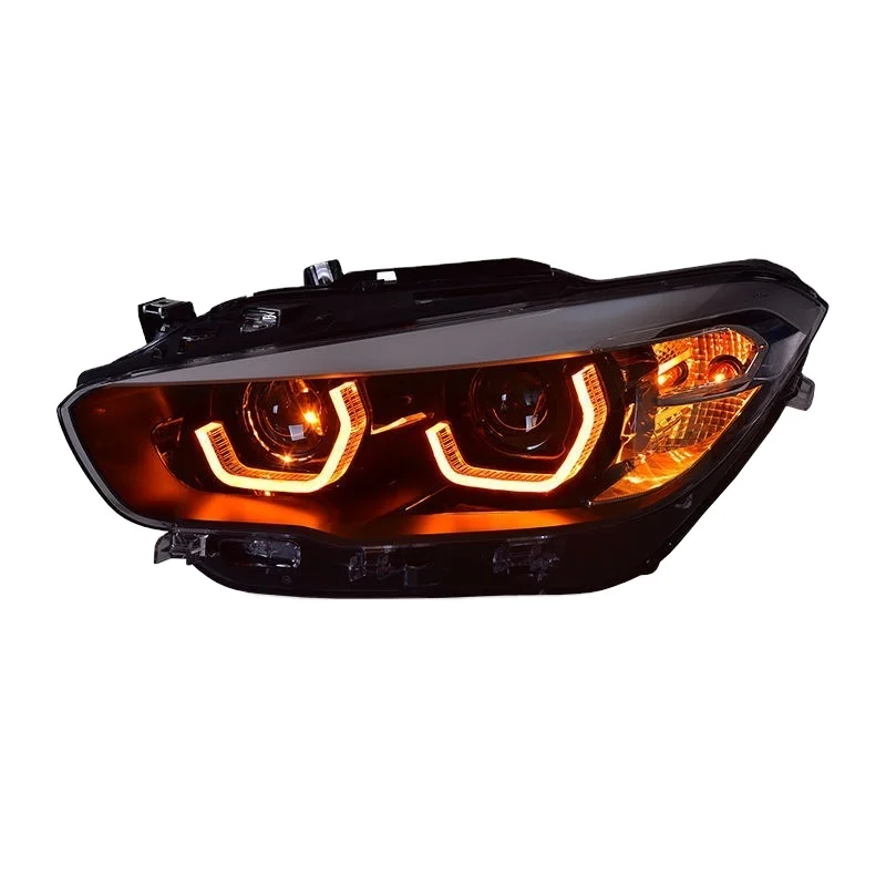 Imported 1 Series F20 Headlight Assembly Specially Used for 15-18 Models New Condition LED Spoon Daytime Running Light 6000k Car