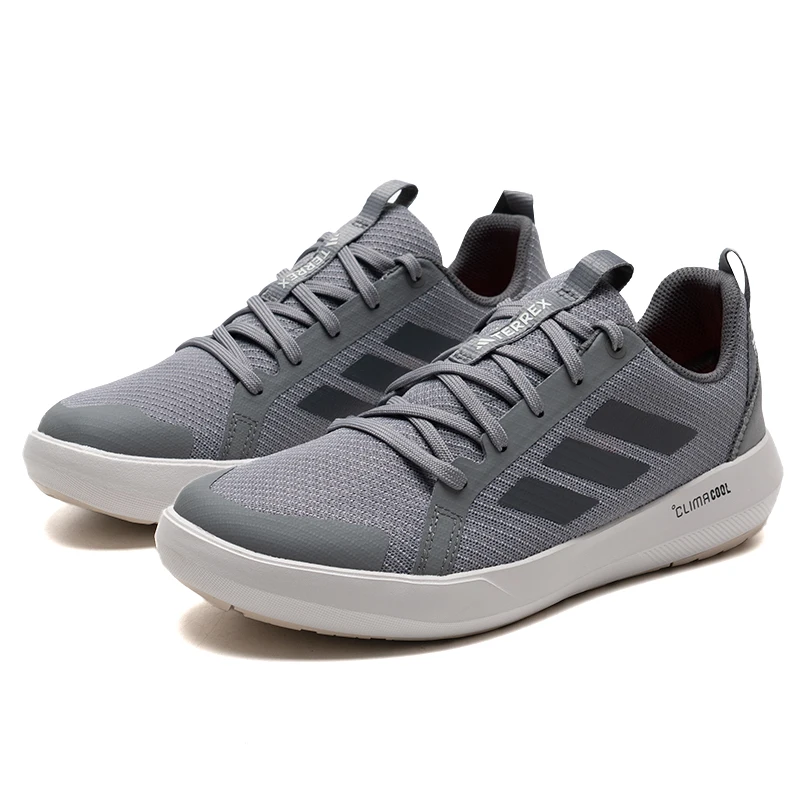 Adidas Zapatos para hombre y mujer Terrex Boat Lace Climacool Zapatos para exteriores Zapatos de agua cómodos Zapatos de rastreo de río Zapatos para correr de montaña Jr1821