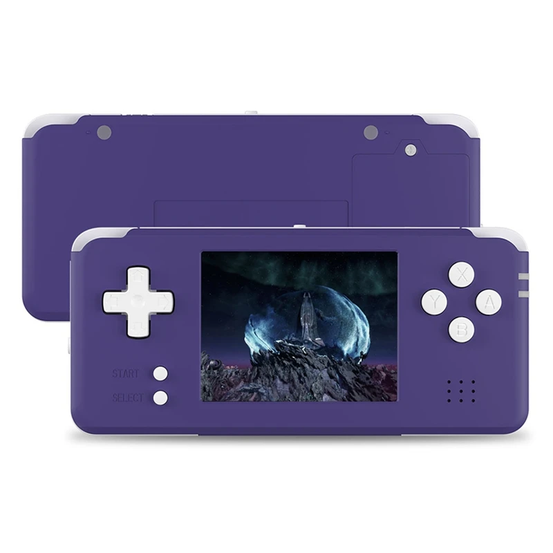 Best-K101 Plus وحدة تحكم ألعاب محمولة بالجيب 3 بوصة TFT شاشة مزدوجة وحدة المعالجة المركزية دعم GBA لعبة خراطيش هدية للأطفال