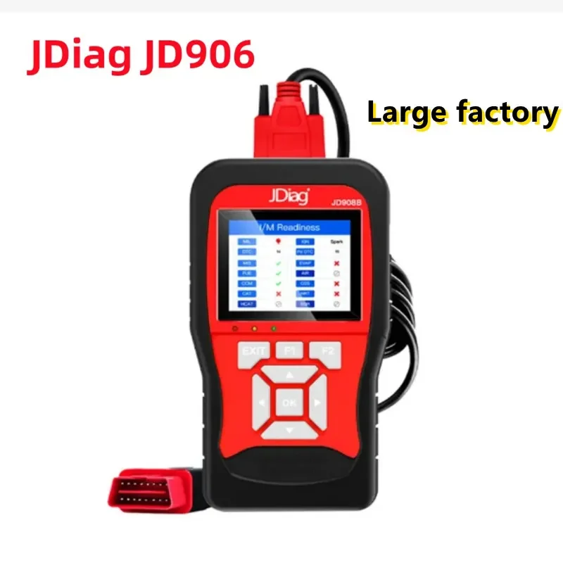 

A+ JDiag JD906 Car Diagnostic Tool OBD2 Engine Fault Code Reader System Upgraded OBD2 Scanner Auto Accessories Code Reader