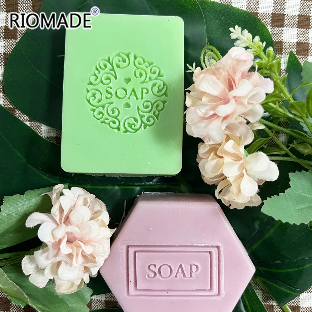 Innovative And Creative SOAP English Alphabet Style Transparent Acrylic Soap Seal Diy Decorative Tool Convenient Hand Made Stamp