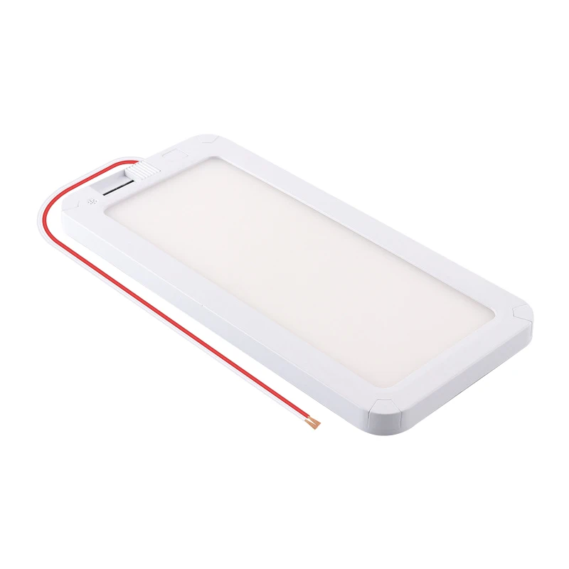 Свет для автофургона 12-30 В 10 Вт с сенсорным переключателем, регулируемый 3-цветный светильник для чтения, потолочный светильник для салона автомобиля