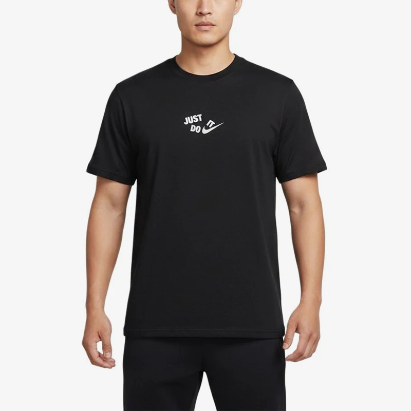 Nike genuine men's sports and leisure round neck pullover short sleeved daily T-shirt IM5059-010