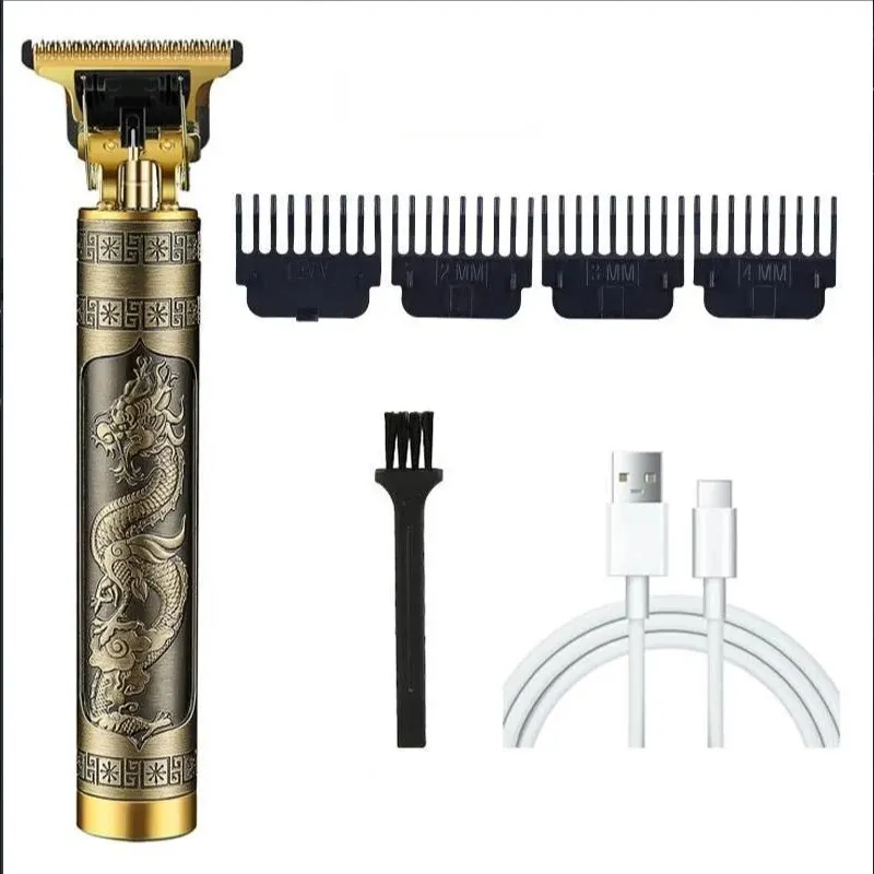 آلة حلاقة T9 كهربائية لاسلكية للرجال ، آلة تشذيب التنين ، آلة قص الشعر ، ماكينة حلاقة