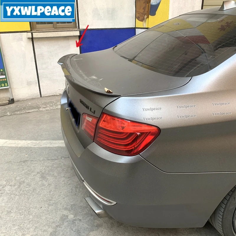 

For BMW 5 Series F10 2010 2011 2012 2013 2014 2015 2016 2017 Spoiler ABS Plastic M4 Style Rear Trunk Lip Spoiler Car Styling