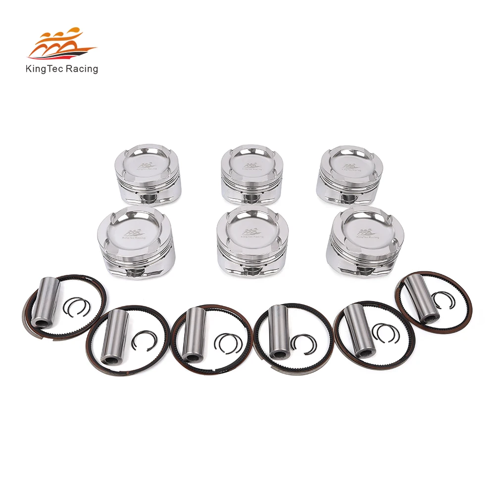 

KTC Racing N54 Forged 4032 Aluminum Pistons for BMW N54B30 E90/E91/E92/E93 335i 2006-2010 Performance Upgrade