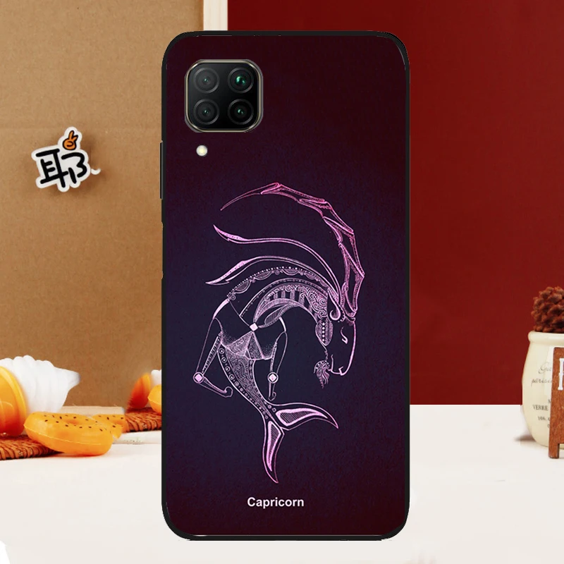 Zodiac Sign Case For Huawei P30 Lite P40 P20 Nova 11 Pro 3i 8i 11i 9 10 SE 5T Y60 Y61 Y70 Y90 Y91 Cover