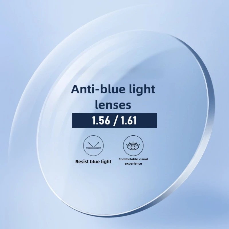 

Индивидуальные фотохромные линзы с блокировкой синего света, асферические очки 1,56 1,61 по рецепту для близорукости, пресбиопии, дальнозоркости