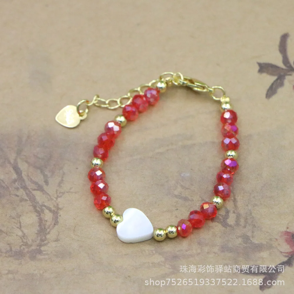 سوار أطفال عصري من الحجر الطبيعي هدية للفتيات إكسسوارات مجوهرات بتصميم فريد عبر الحدود من البر الرئيسى للصين