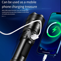 Led Flashlight P70 Torch Powerful Zoom Telescopic Flashlight Portable Lantern Long Lasting Rechargeable Camping LampJADD