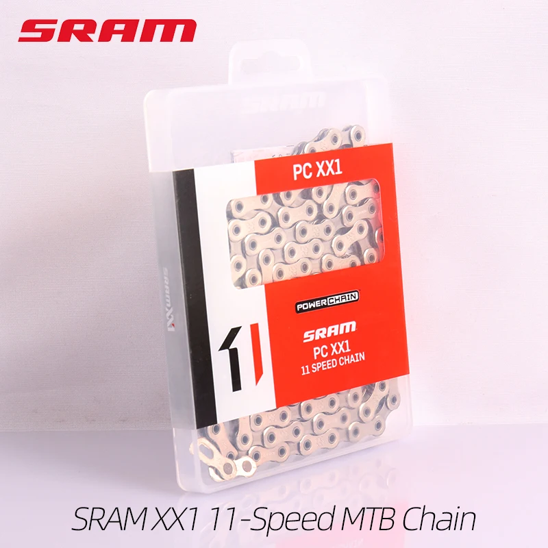 SRAM XX1 11 Speed MTB Chain, 11V Power Lock, Mountain Bike Part, Compatible 34/50T, Bicycle Accessories