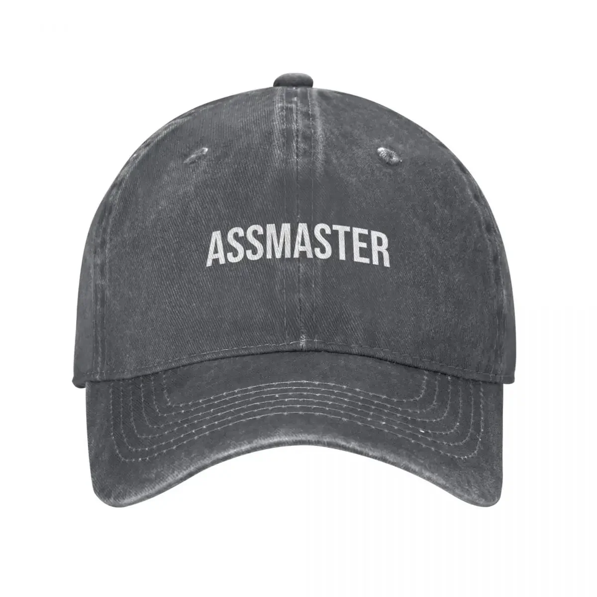 Funny Assmaster Ass Master Baseball Cap funny hat Custom Cap Rugby Hats Woman Men's