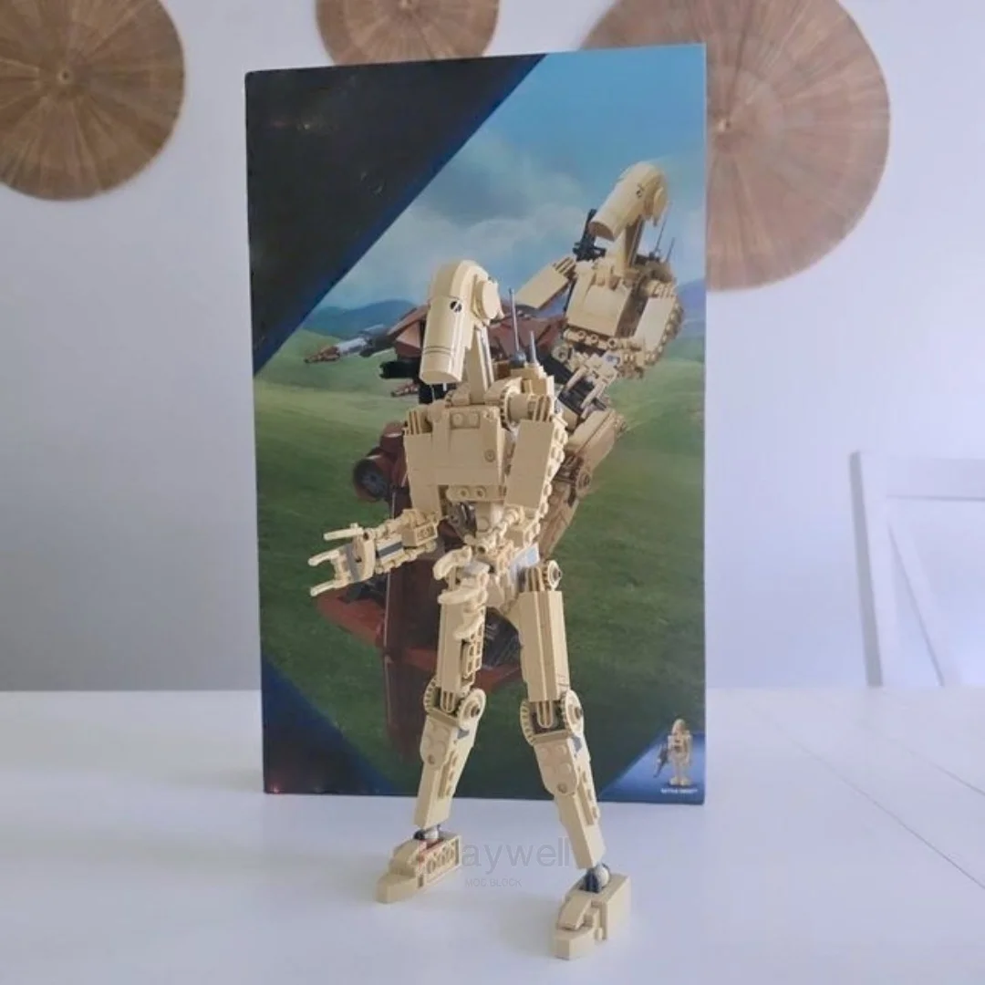 1088 Uds 2025 nuevo daño de batalla con bloques de construcción STAP Robot Alien modelo ladrillos montar regalo creativo para niños A