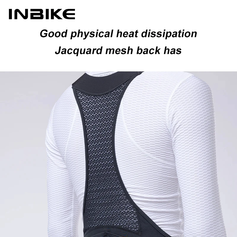 INBIKE-Pantalon coupe-vent avec rembourrage long pour homme, vêtements de vélo respirants, vêtements de cyclisme à séchage rapide, couche de base de cyclisme