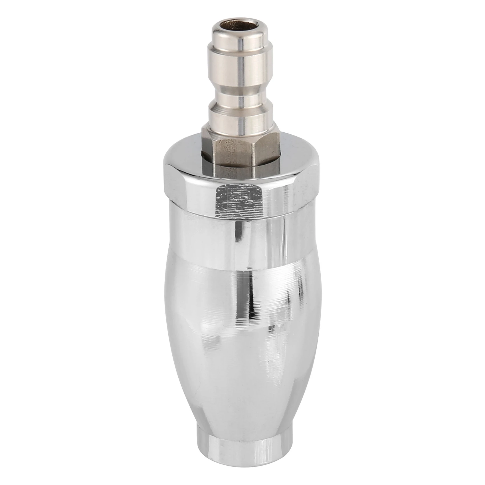 Lightweight Pressure Washer Turbo Nozzle, Stainless Steel Rotating Spray Nozzle With 1/4 Inch Quick-Connect, 3.0 GPM, 3600 PSI