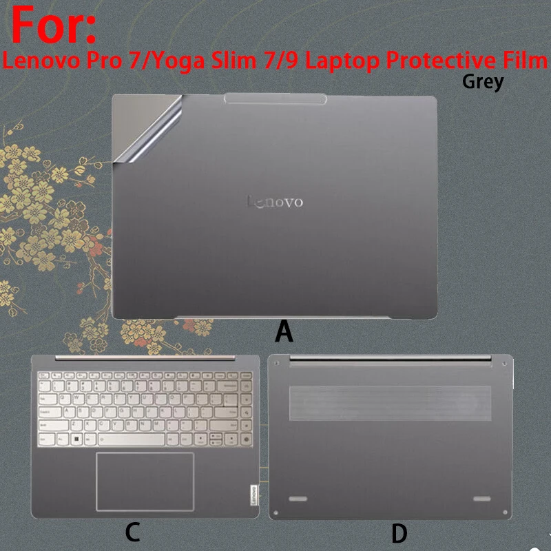 

For Lenovo Yoga Slim 7 14ILL10 sticker Slim 7 14IMH9/15ILL9 computer protective film Slim 7 14Q8X9 laptop body shell film