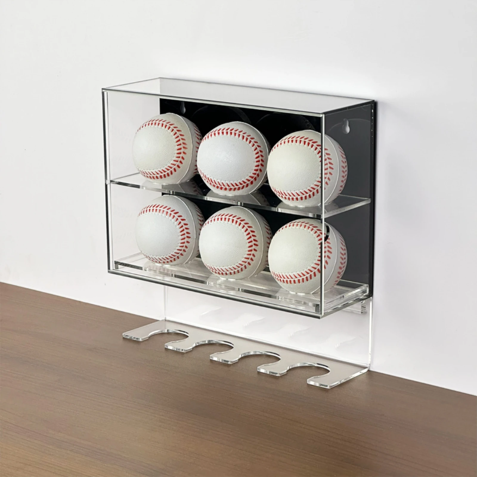 Display Case Acrylic - صندوق عرض أكريليك شفاف للحائط، واجهة
