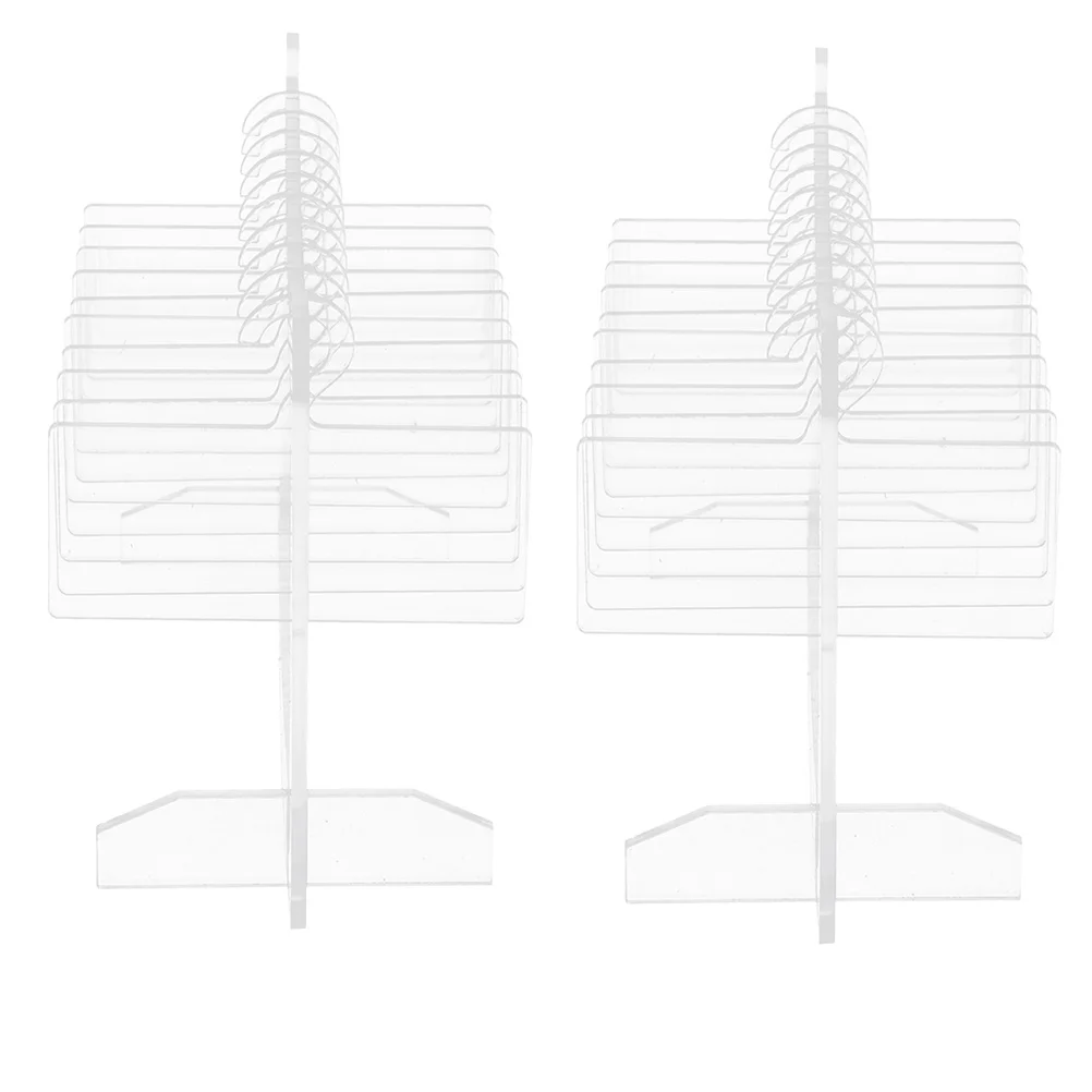 

2 set False Boards 2 Sets Manicure Display Board For Salon Acrylic Nail Tips Display Holder Nail Art Supplies Organizer
