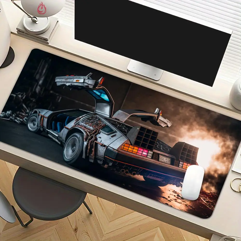 

Cyber-style sports car gaming Mouse Pad Desk Mat Non-Slip office mousepads desk pad with Stitched Edge pc accessories Gaming mat