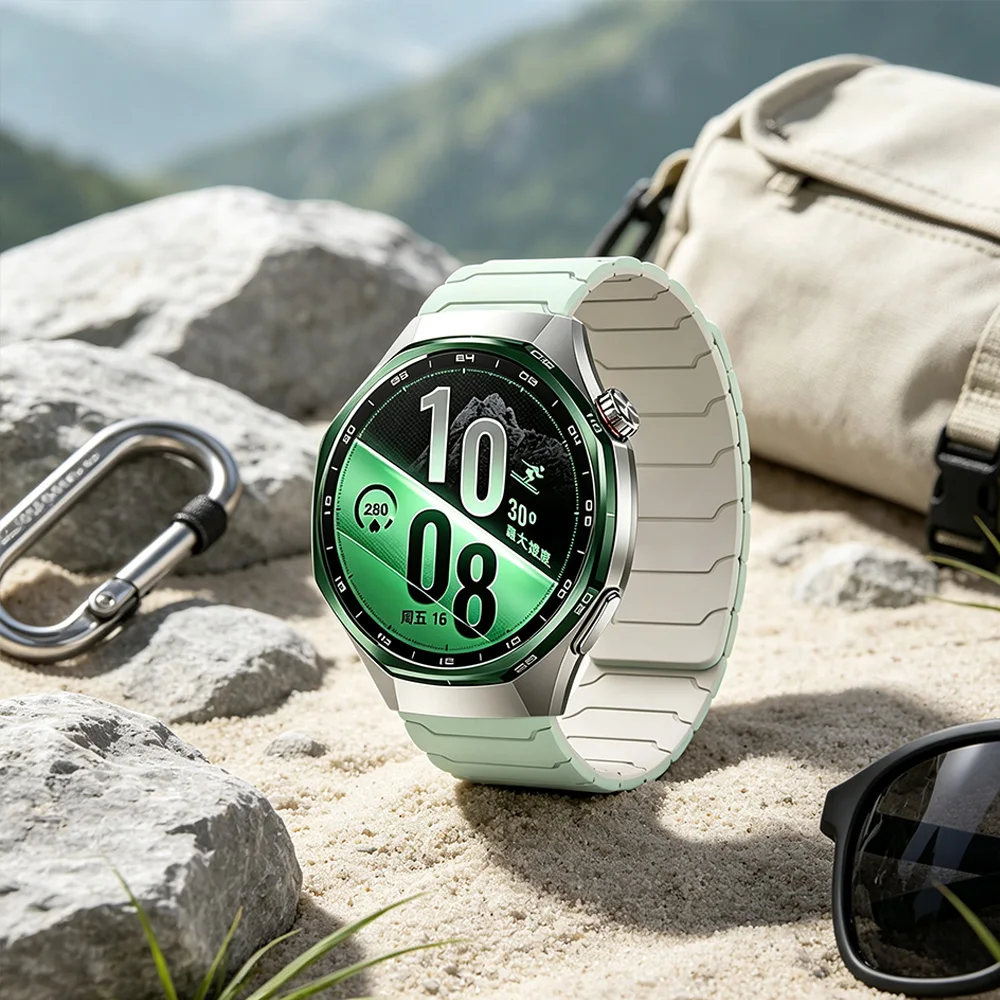 20mm 22mm Magnetic Silicone Strap For Huawei Watch GT7 Pro GT7 GT6-5-4 GT6-5 Pro 46mm Band Bracelet For Huawei Watch GT Runner 2