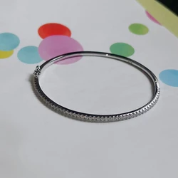 2022 New Hot Luxury Brand S925 Sterling Silver Bangle Popular Bangle High Fashion Jewelry For Women Party Wedding Bangle