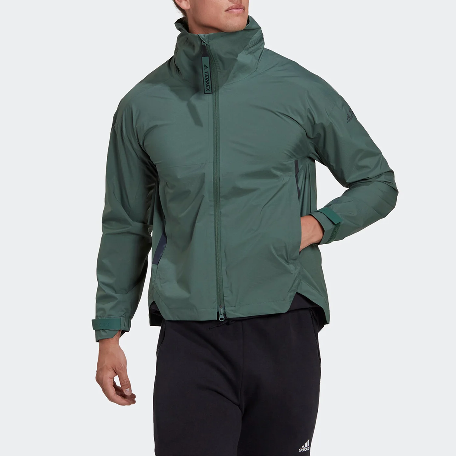 سترة أديداس الرياضية بغطاء للرأس للخريف الأصلي للجنسين HG6038 #3