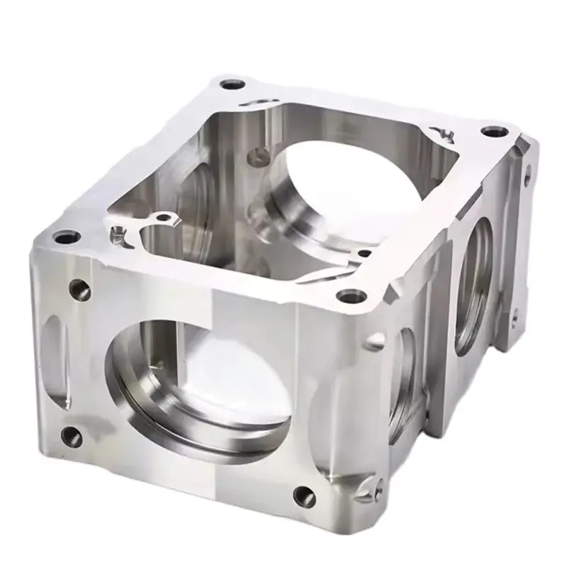 Custom Precision 3-Axis CNC Usinagem, aço inoxidável, peças do quadro 316L