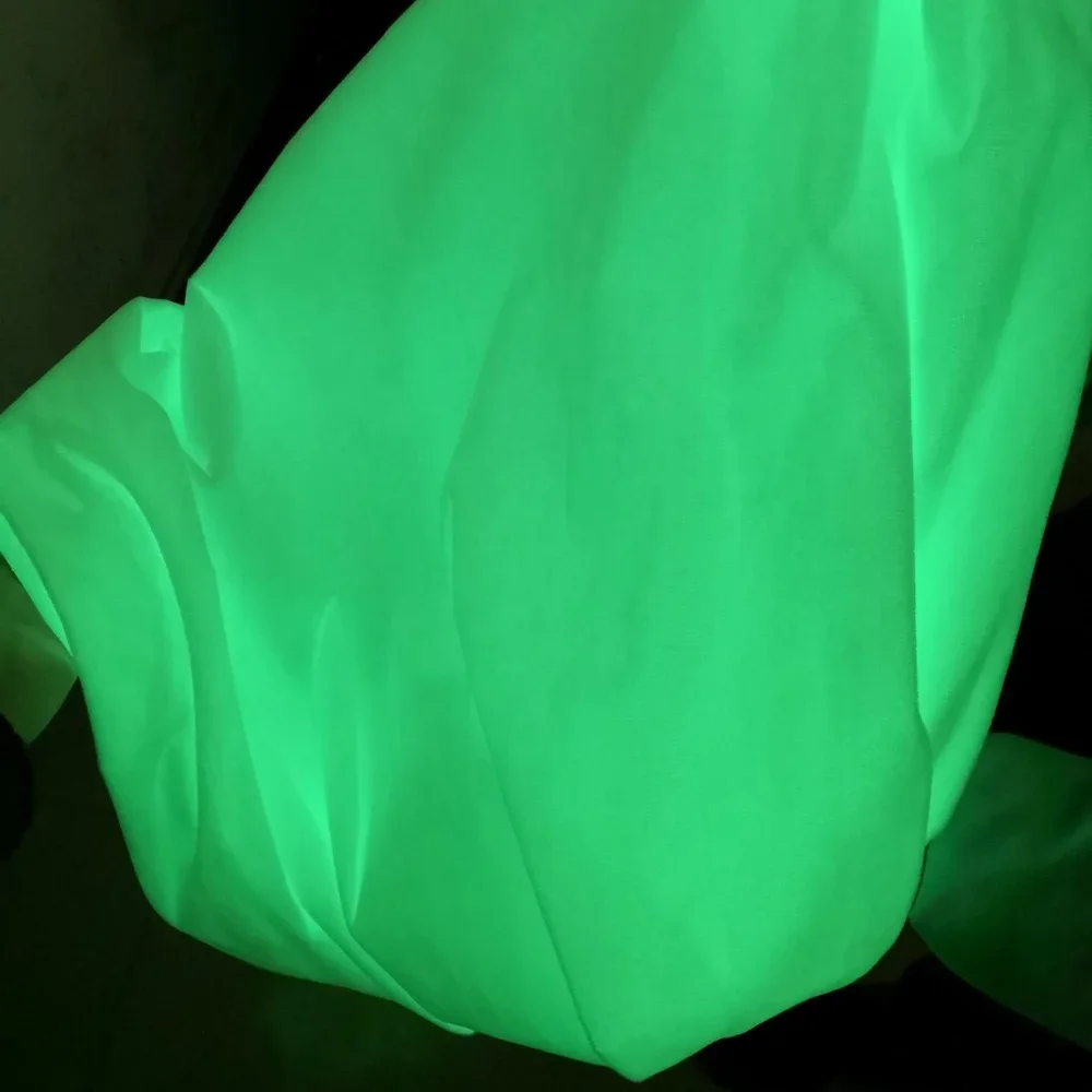 50cm*150cm Glow In Dark Fabric Reflective Velvet Fabric Luminous Crystal Velvet Soft Cloth for DIY Sewing Toy Doll