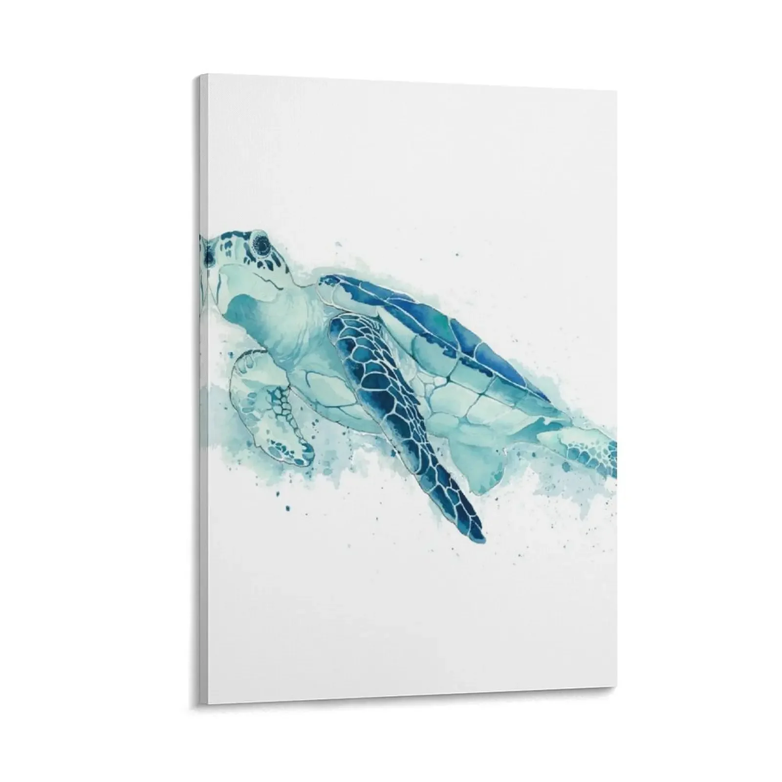 

Watercolor Sea Turtle Canvas Painting posters anime bedrooms decor Decorative picture