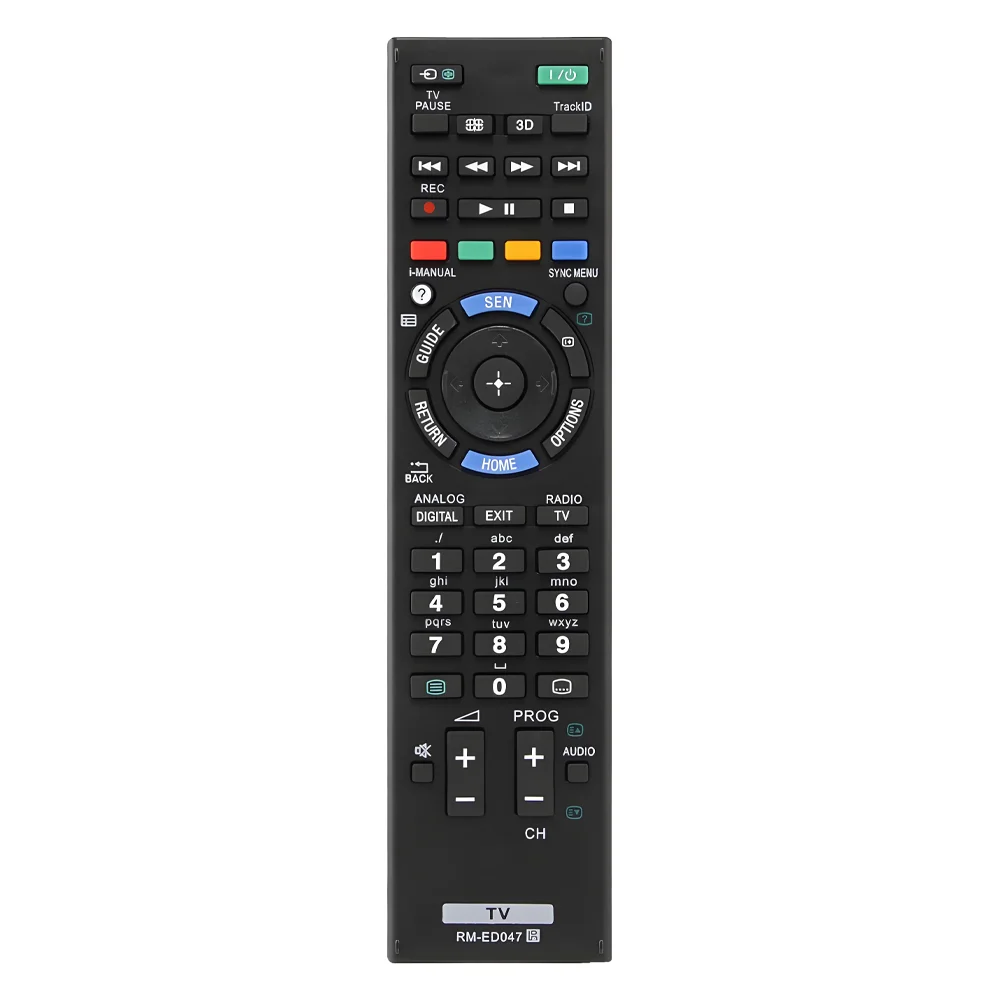 Replacement RM-ED047 Remote Control Compatible with SONY Bravia TV RM-ED050 RM-ED052 RM-ED053 RM-ED060 RM-ED046 RM-ED044