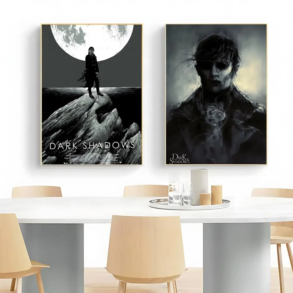 Gothic Campy D-Dark Shadows Supernatural Soap Opera Poster Wall Art Print Decorative Mural Home Decor Gift Unframed