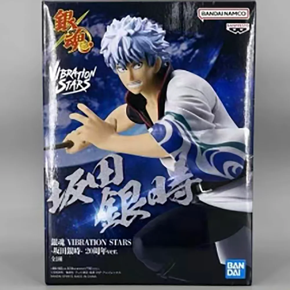

100% оригинал в наличии Bandai Spirits Banpresto Gintama Sakata Gintoki Vibration Stars 20th Anniversary Ver. Аниме Фигурка Игрушка в подарок