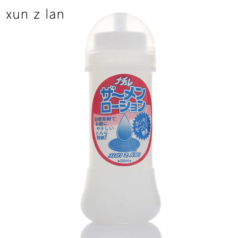 2022Silk Touch Japan Semen Simulation Sperm Anal Lubricant 200Ml Man or Women Sex Masturbator Water Base Grease Oil Sex Products