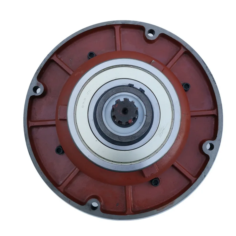 Conical rotor three-phase motor, vertical