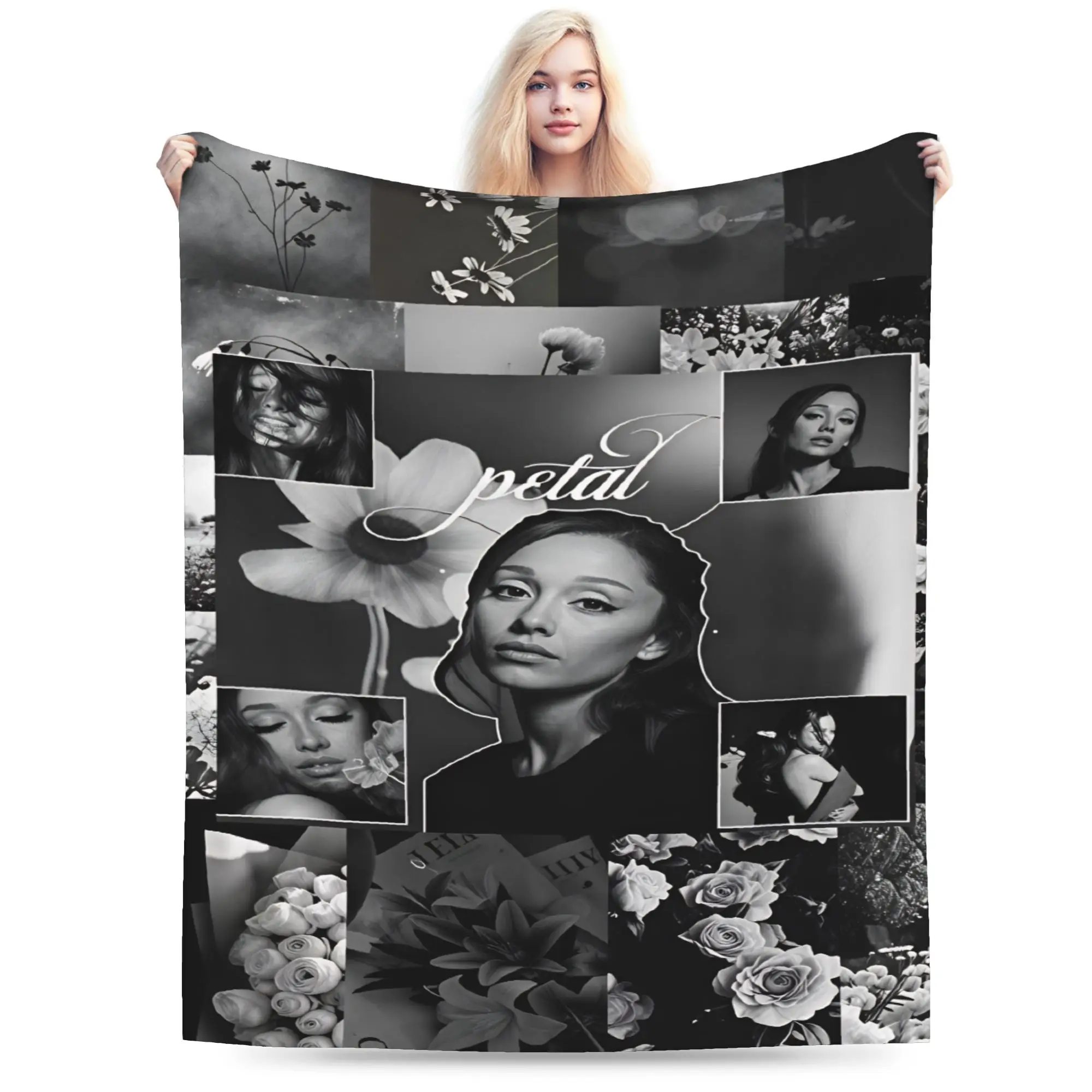 Arianas Grande  Blanket Super Soft  Throw Blanket Winter Girls Living Room Plane Travel Bedspread