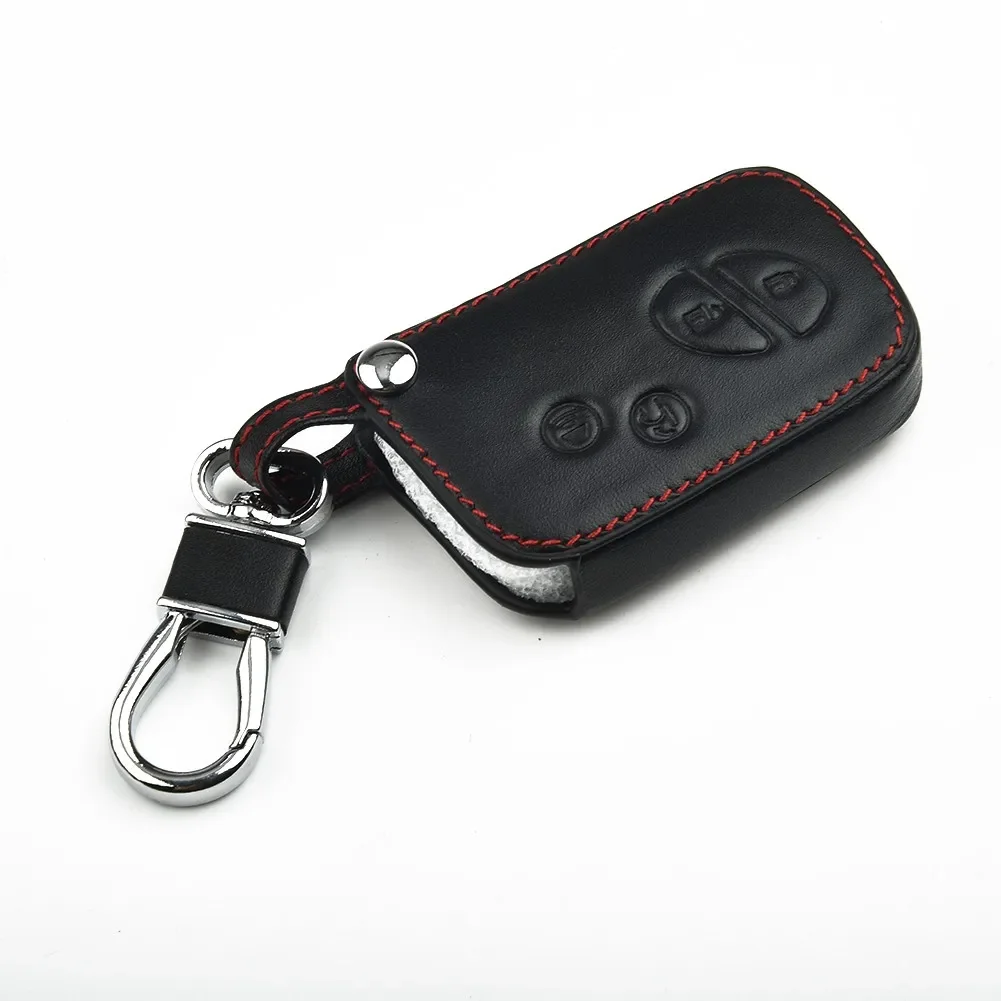 Leather Car Key Fob Case Cover Holder Shell Hood For LEXUS ES GS IS LS LX RX CT 2006-2014 Button Smart Remote Key Case