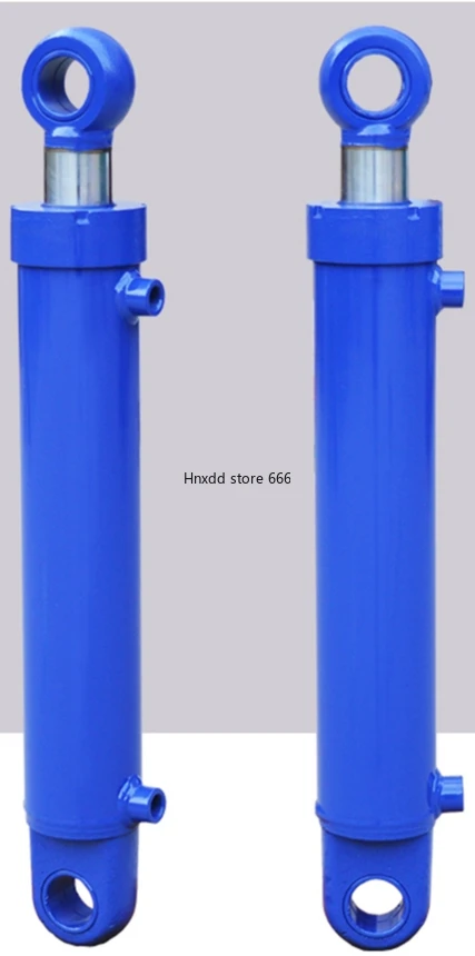 Hydraulic cylinder heavy duty two-way lifting oil top