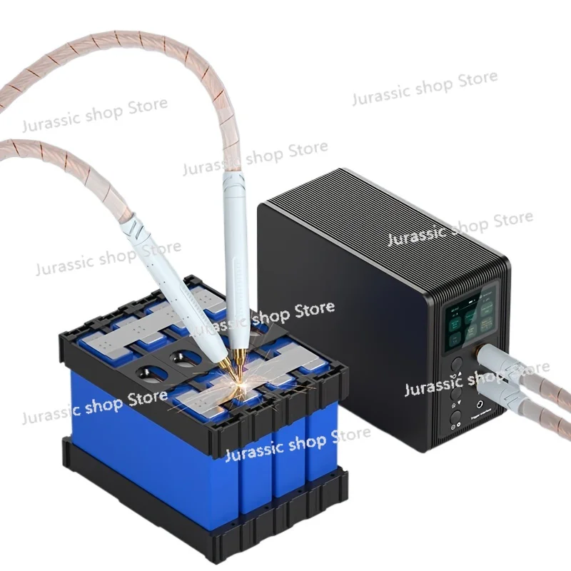 

New Mini Spot Welding Machine 80-Level Adjustable LCE Screen 1.0mm 15A Charging Speed Preheat 1-10 for Welding