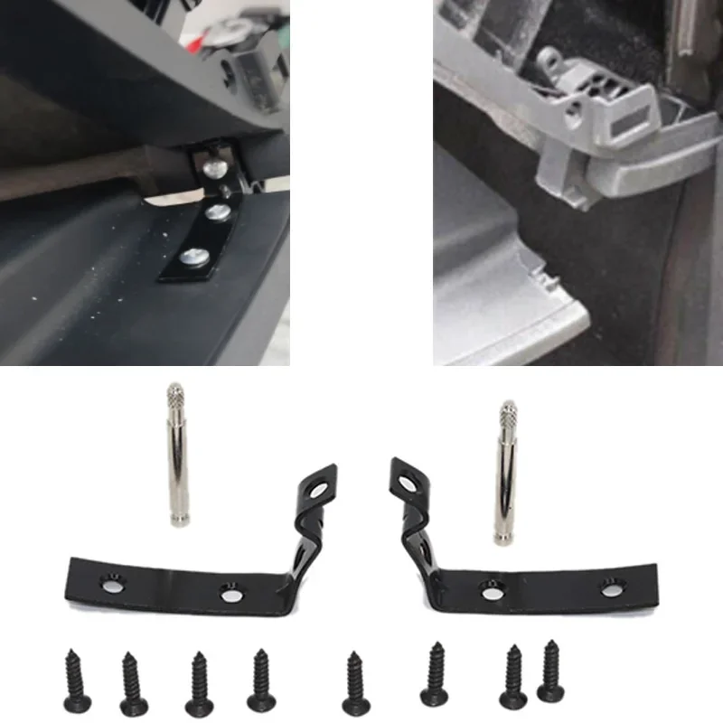 For Audi A4 S4 RS4 B6 B7 8E 8E2857131 8E2857035 8E0880802 8E2880324 Glove Box Lid Hinge Snapped Repair Iron Repair Kit