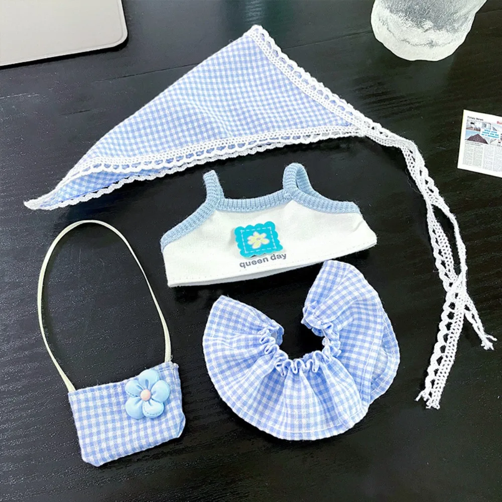 Zubehör 20 cm Baumwolle Puppenkleidung Prinzessin Kleid Gelbe Ente Puppe Lolita Kleid Rock Mehrfarbig