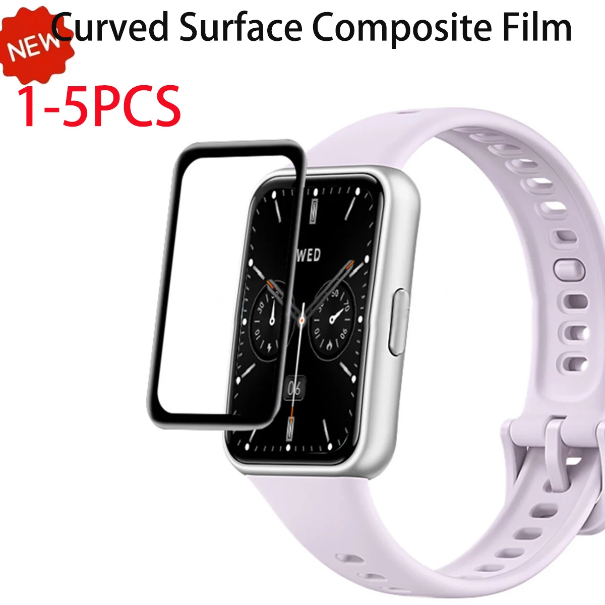 1-5PCS Composite Film for Huawei Watch 11/11Pro Curved Screen Protector Anti-scrstch Film for Huawei Band 11/11Pro NFC Coverage