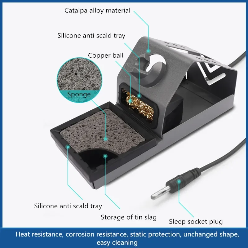 OSS T12-X PLUS Soldering Station Electronic Soldering Iron With T12 Tips For PCB Repair Phone Board Welding Repair Tools