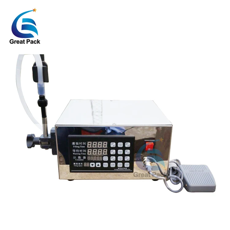 Manual Liquid Filling Machine 5-3500ml for Water Oil Liquid Filler