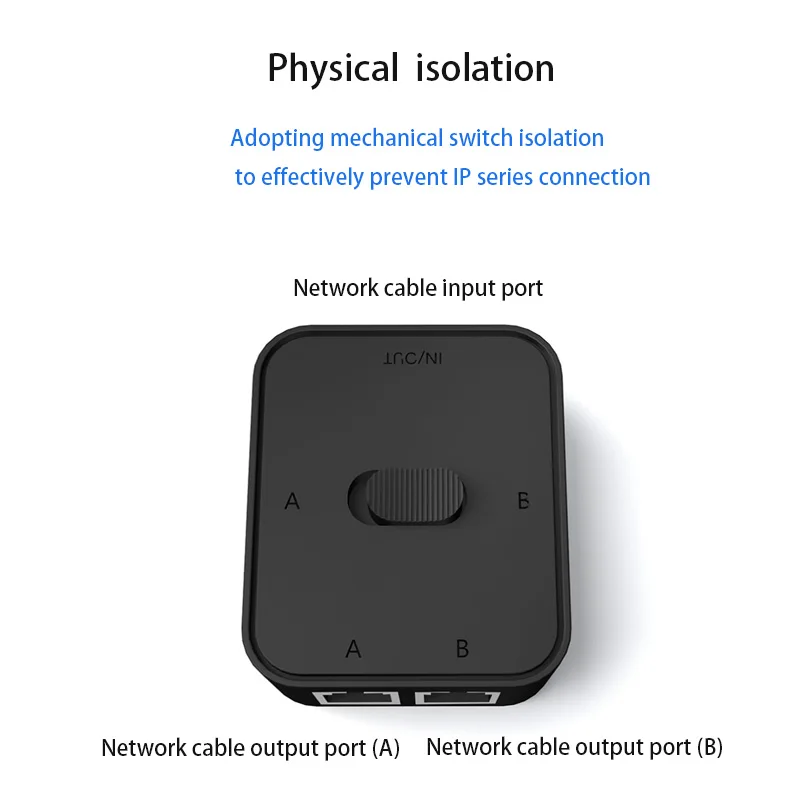 لعبة التبديل 2-منافذ جيجابت شبكة التبديل الإنترنت الخائن RJ45 التبديل 2 طريقة محول موصل 1000Mbps 2 في 1 خارج/1 في 2 خارج