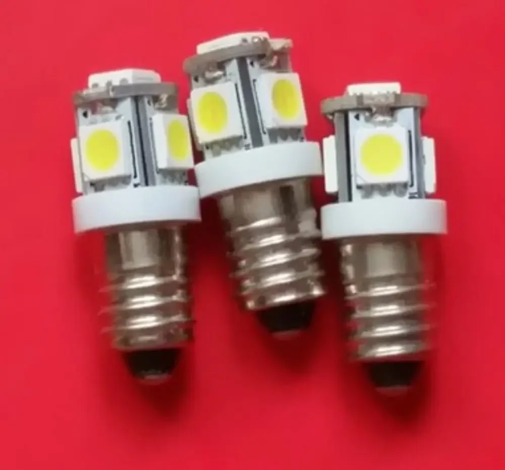 2024 LED 24V E10  3w small bulb bayonet lamp  screw   fog  indicator  beads