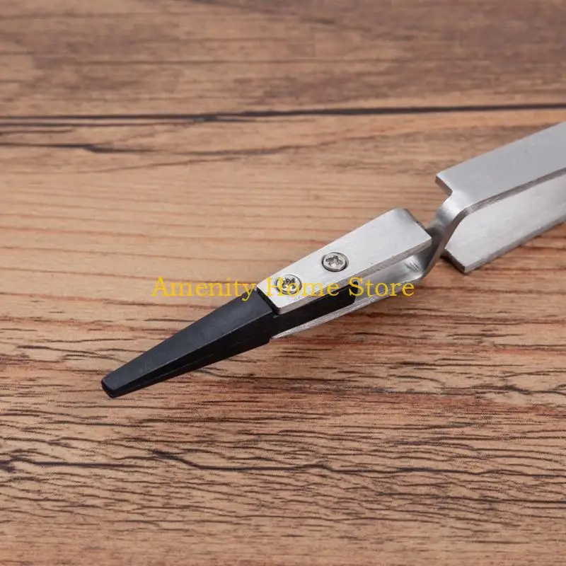 

F26C Пинцет из нержавеющей стали, набор изогнутых/плоских/прямых пинцетов, термостойкий пинцет