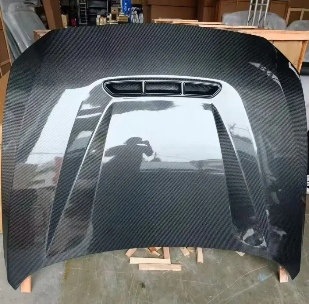 2026 New Parts GTS Style Carbon Fiber Hood, Carbon Fiber Hood 2