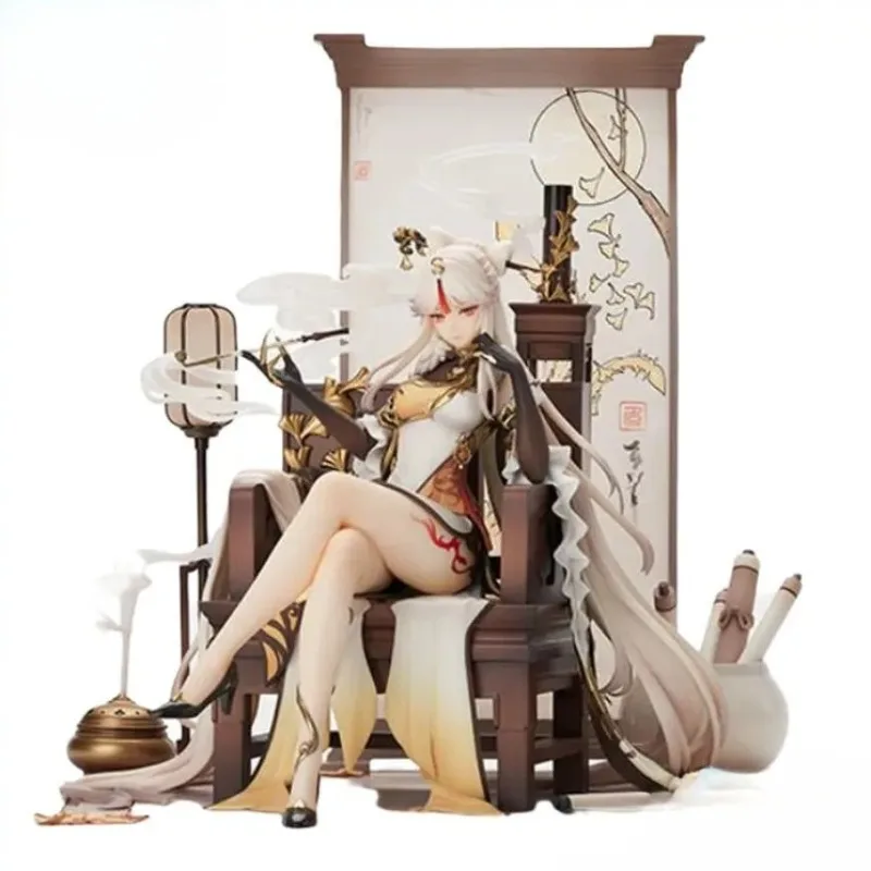 APEX Original: Figurka akcji Genshin Impact NingGuang 1/7 z PVC, figurka anime, model, zabawka, kolekcja figurek, lalka, prezent